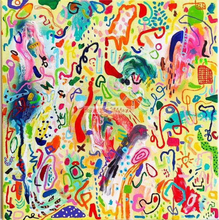 1 幅描绘2 名佛教僧侣的画作。日内瓦艺术家- MOINAT