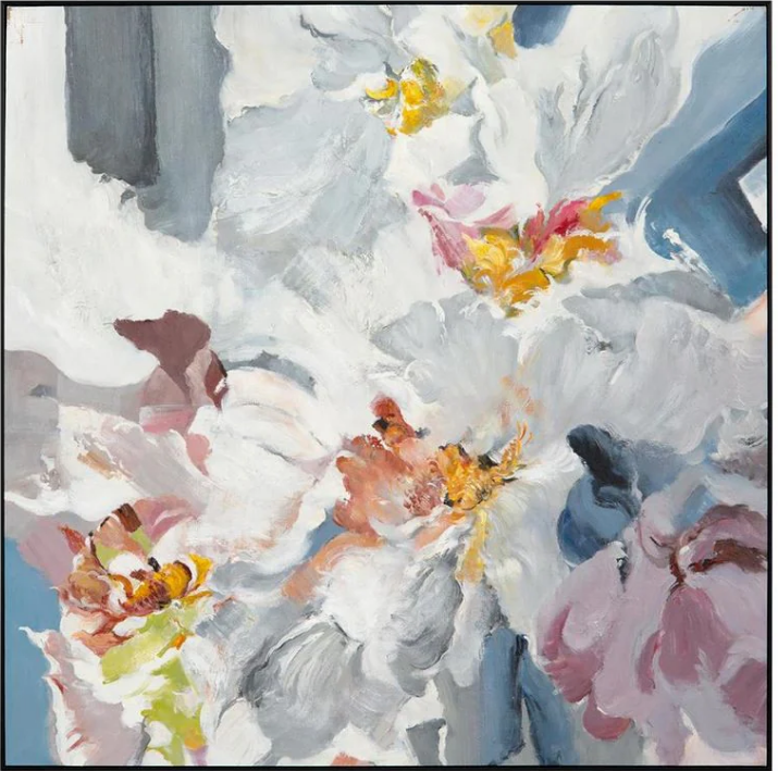 印象派花卉油画抽象大芬村油画_现代装饰抽象油画_抽象油画、现代装饰画