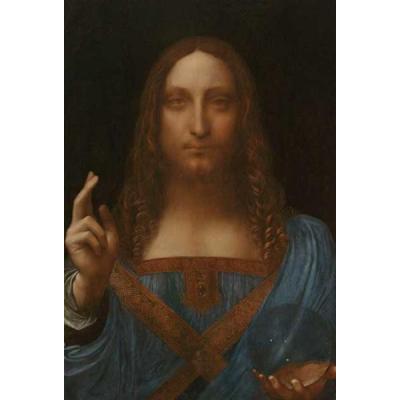 救世主蒙迪 达芬奇（Leonardo da Vinci） 油画欣赏
