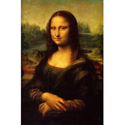 蒙娜丽莎 达芬奇（Leonardo da Vinci）油画欣赏