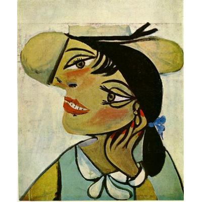 d`hermine 通行证中的女性肖像（奥尔加） 巴勃罗毕加索 油画 