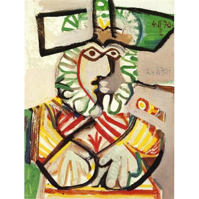 火枪手 巴勃罗毕加索 油画 抽象