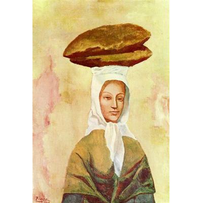 面包车 巴勃罗毕加索 印象人物油画 大芬村纯手绘油画 
