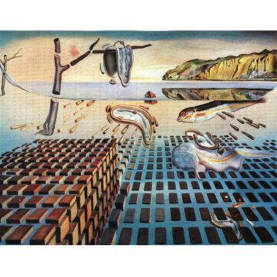 记忆持久性的瓦解 萨尔瓦多·达利 超现实油画