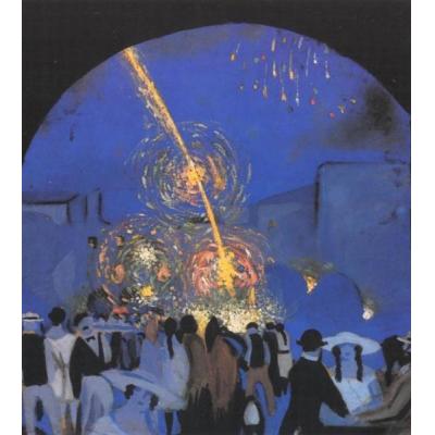 菲格雷斯的嘉年华 萨尔瓦多·达利 超现实主义油画