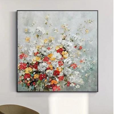 印象花卉油画 餐厅 现代简约风格油画