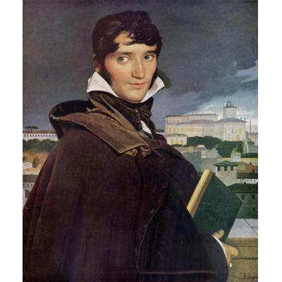弗朗索瓦-马吕斯·格拉内肖像 让·奥古斯特·多米尼克·安格尔...