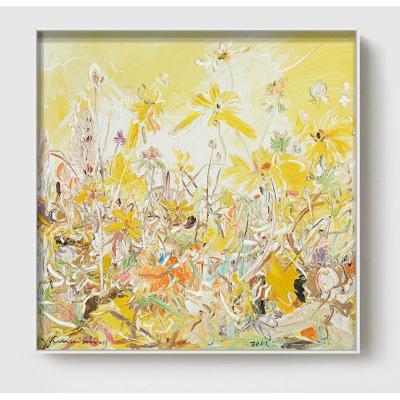 印象花卉油画  新中式  现代风格  大芬村
