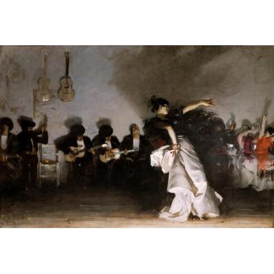 埃尔加里奥 约翰·辛格·萨金特 世界名画 油画