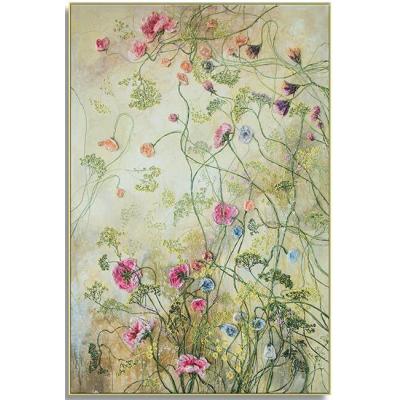 春天里 现代简约手绘油画 大芬村油画