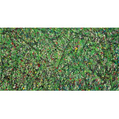 吴冠中（1919-2010） 《春暖花开 》， 94 x 177 cm