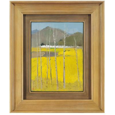 吴冠中 (1919-2010) Golden Field  ...
