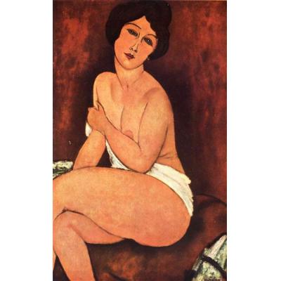 大坐裸体 阿梅代奥·莫迪利亚尼 大芬村油画