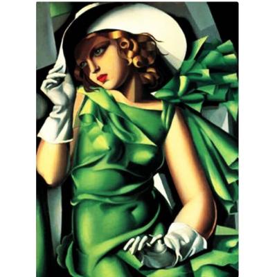 伦皮卡 (Lempicka) 画布油画 油画临摹