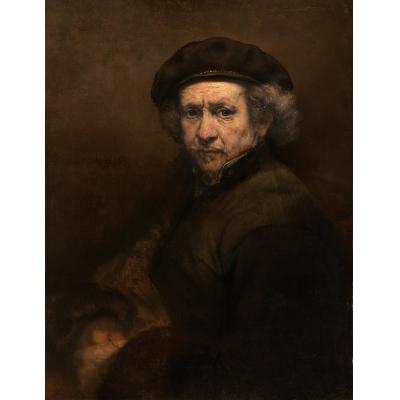 伦勃朗·范·赖恩 1659  ·  Öl auf Leinwand  ·自画像