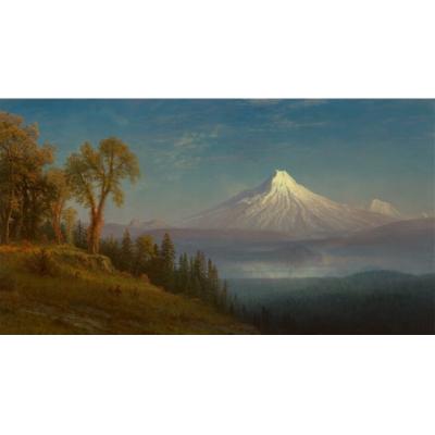 俄勒冈州哥伦比亚河圣海伦斯火山 艾伯特·比尔施塔特 日期： ...