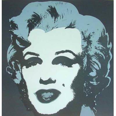 大芬村精心还原安迪・沃霍尔 1962 年《Marilyn Gray》波普艺术风格画布肖像油画 - 艺术收藏与精致家居的优雅点缀