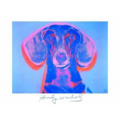 大芬村精心复刻 Andy Warhol 1976《Portrait of Maurice》油画 - 为宠物主题咖啡馆打造温馨萌趣氛围