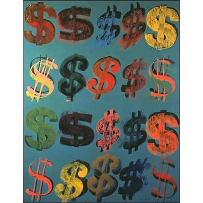大芬村复刻 Andy Warhol《Dollar Sign》...