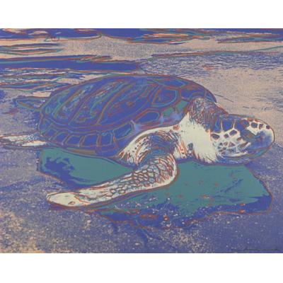 大芬村精心复刻安迪・沃霍尔 1985 年《Turtle》- 为海洋馆增添艺术魅力