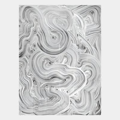 漩涡浮雕抽象 现代装饰画  大芬村油画